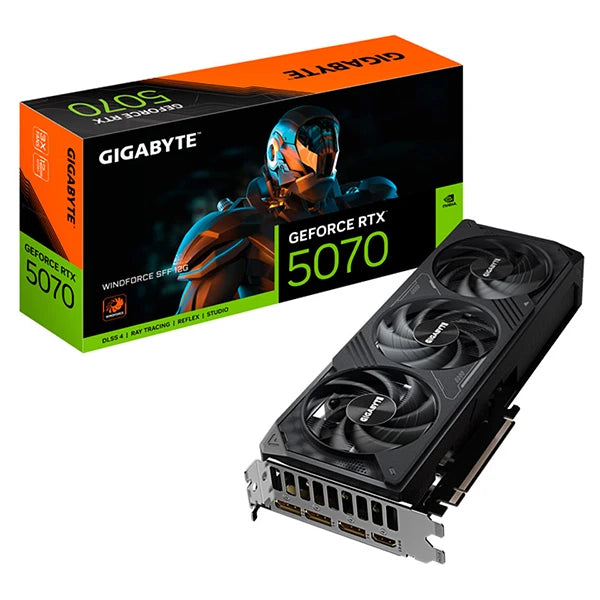 Carte graphique NVIDIA GeForce RTX™ 5070 OC à triple ventilateur